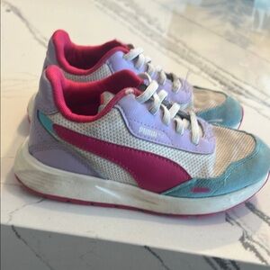 Puma Kids Shoes - Pink and Purple
